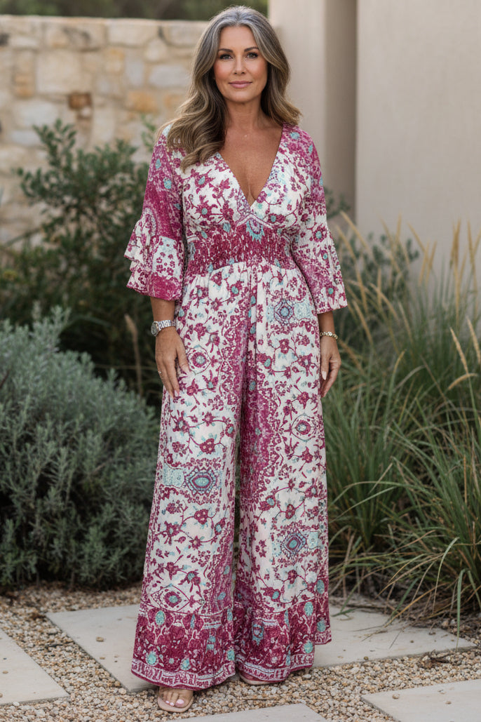 ZAIRA - PRINTED JUMPSUIT