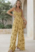 HARPER – FLORAL WIDE-LEG JUMPSUIT