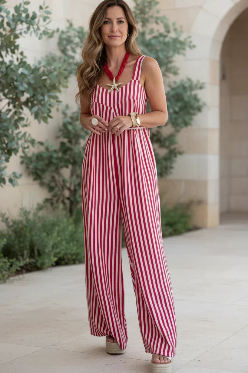 COASTA – STRIPED JUMPSUIT